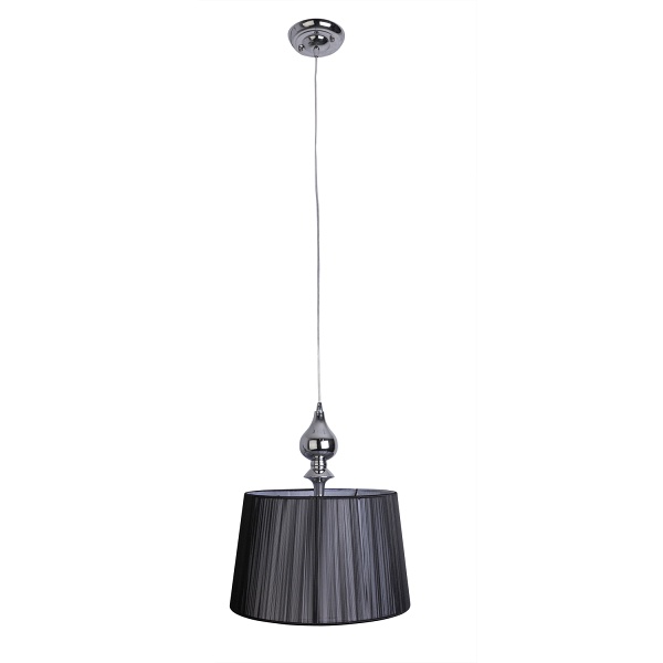 Gillenia Lampa Wisząca 1X60W E27 Czarny Candellux