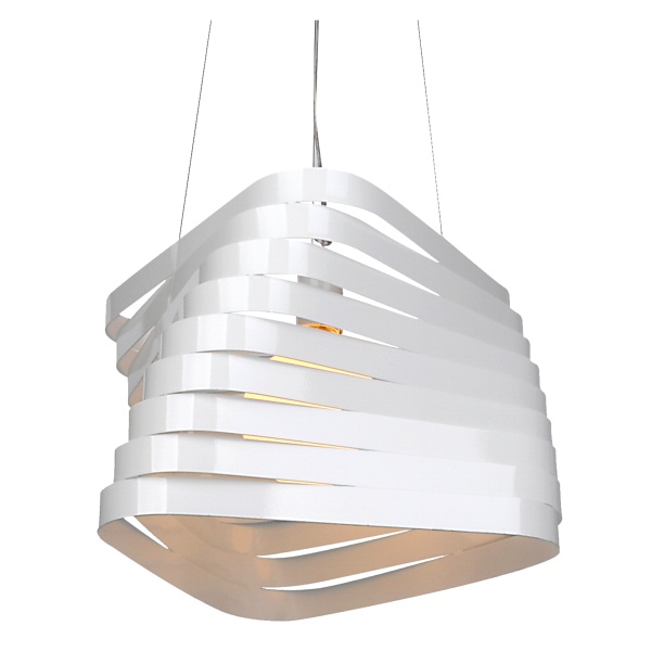 Bizo Lampa Wisząca 1X60W E27 38Cm Biały Candellux