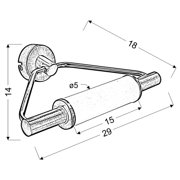 Major Lampa Kinkiet Łazienkowy 2X40W G9 Satyna Nikiel Candellux
