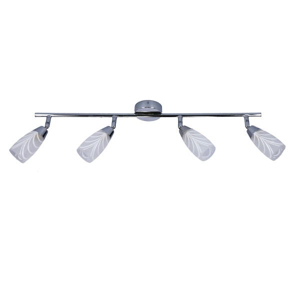 Lampa Laufer Listwa 4X40W G9 Chrom Candellux