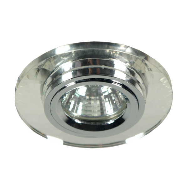 Ss-11 Ch/Wh Mr16 Chrom Opr. Strop. Stała Okrągła Szkło Bezbarwne Candellux