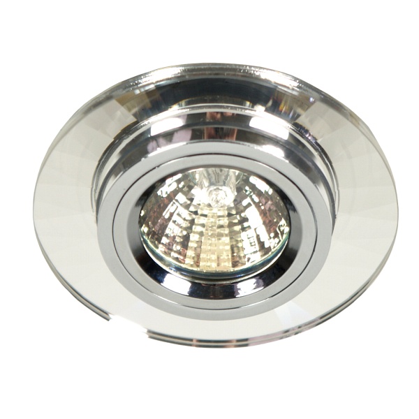 Ss-10 Ch/Wh Mr16 Chrom Opr. Strop. Stała Okrągła Szkło Bezbarwne Candellux