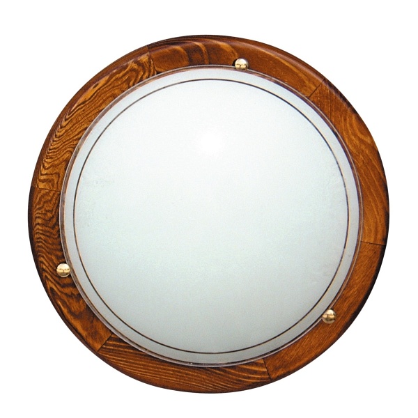 1030 Lampa Sufitowa Plafon40 Drewno Standard 2X60W E27 Dąb Candellux