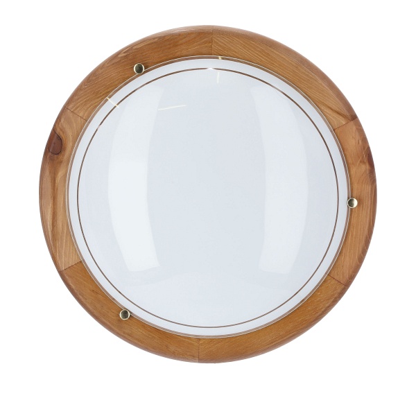 1030 Lampa Sufitowa Plafon40 Drewno Standard 2X60W E27 Dąb Candellux