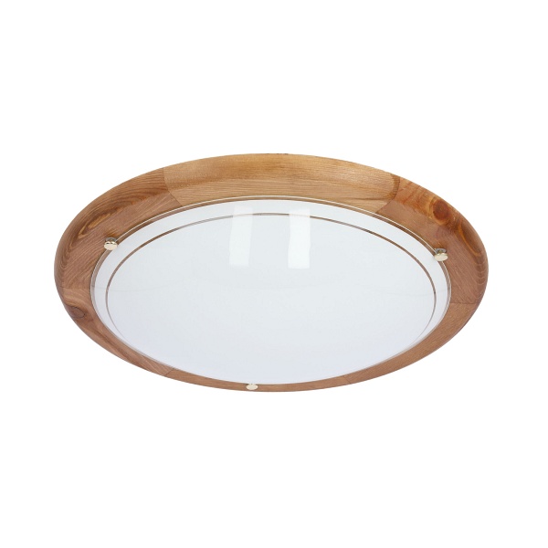 1030 Lampa Sufitowa Plafon40 Drewno Standard 2X60W E27 Dąb Candellux