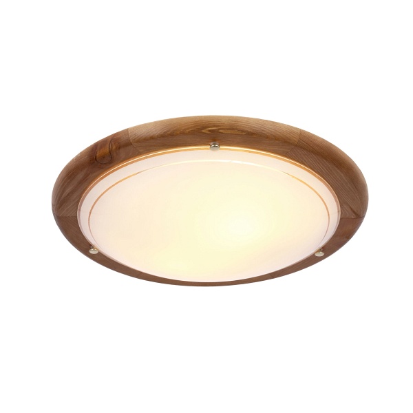 1030 Lampa Sufitowa Plafon40 Drewno Standard 2X60W E27 Dąb Candellux