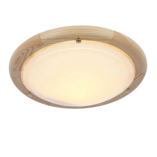 1030 Lampa Sufitowa Plafon30 Drewno Standard 1X60W E27 Sosna Candellux