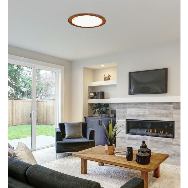 1030 Lampa Sufitowa Plafon30 Drewno Standard 1X60W E27 Dąb Candellux