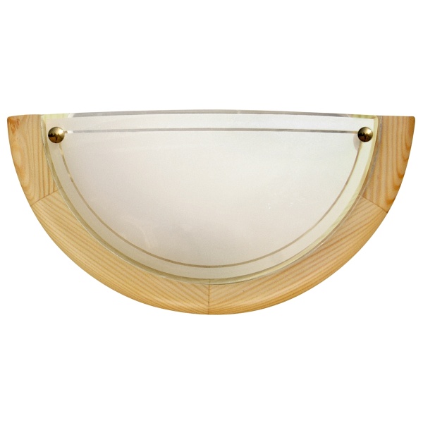 1030 Lampa Sufitowa Plafon1/2 Drewno Standard 1X60W E27 Sosna Candellux