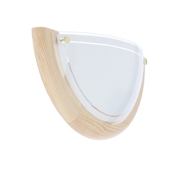 1030 Lampa Sufitowa Plafon1/2 Drewno Standard 1X60W E27 Sosna Candellux