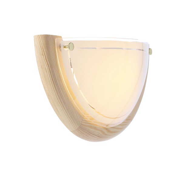 1030 Lampa Sufitowa Plafon1/2 Drewno Standard 1X60W E27 Sosna Candellux