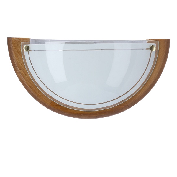 1030 Lampa Sufitowa Plafon1/2 Drewno Standard 1X60W E27 Dąb Candellux