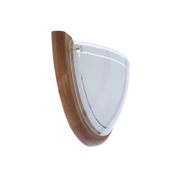 1030 Lampa Sufitowa Plafon1/2 Drewno Standard 1X60W E27 Dąb Candellux