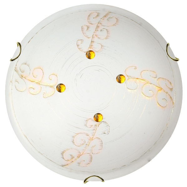 Lampa Asme Plafon 30 1X60W E27 Złoty Candellux