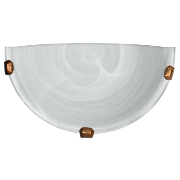 Duna Lampa Sufitowa Plafon1/2 Bi Uchw Pat 60W Candellux