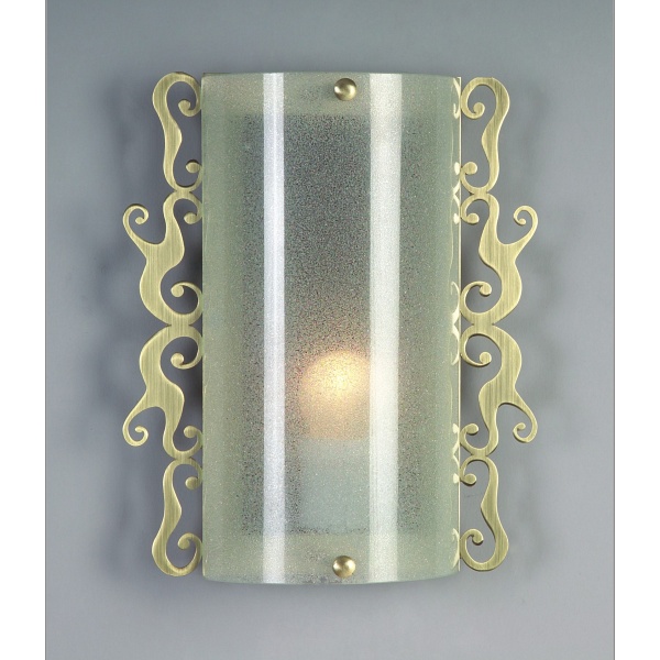 Casablanca Plafon 1X60W E27 22X25Cm Patyna Prostokąt Candellux