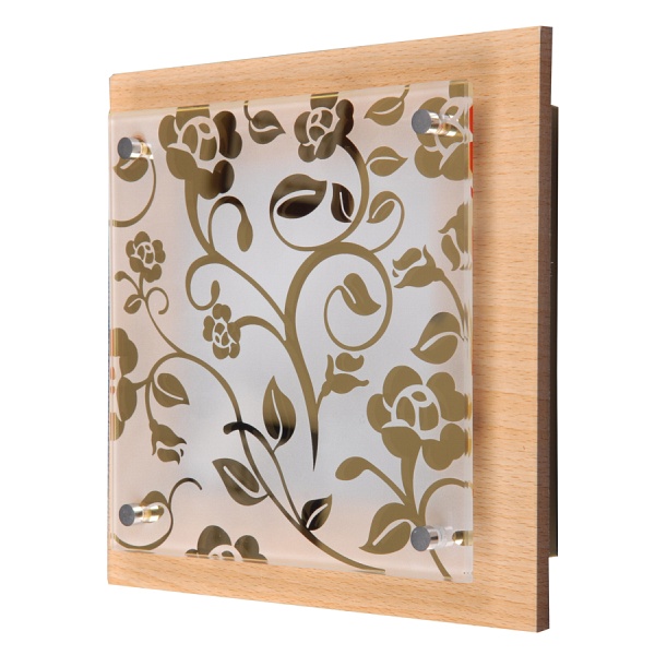 Planta Plafon 24X24 1X60W E27 Kwiaty Chocolate Candellux