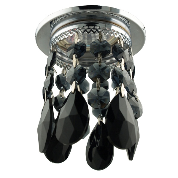 Sk-64 Ch/Bk Mr16 Chrom Opr. Strop. Dekoracyjna Transparentna Czarna Mr16 50W Candellux