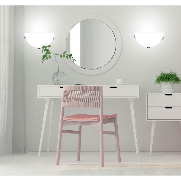 Sara Lampa Sufitowa Plafon1/2 300 Chrom/Satyna 1X60W Candellux