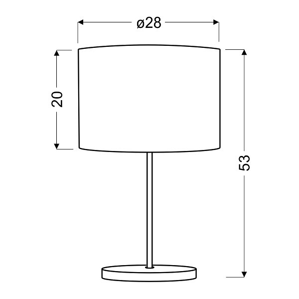 Manhattan Lampa Gabinetowa 1X60W E27 Candellux
