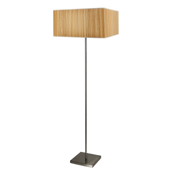 Cajman Lampa Podłogowa 1X60W E27 40X40 Cm Kwadrat+Abażur O Tym Samym Indeksie Candellux