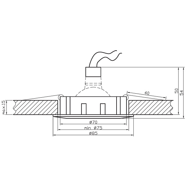 Uo-13 Ch Mr16 Chrom Opr.uchyl.odlew Candellux