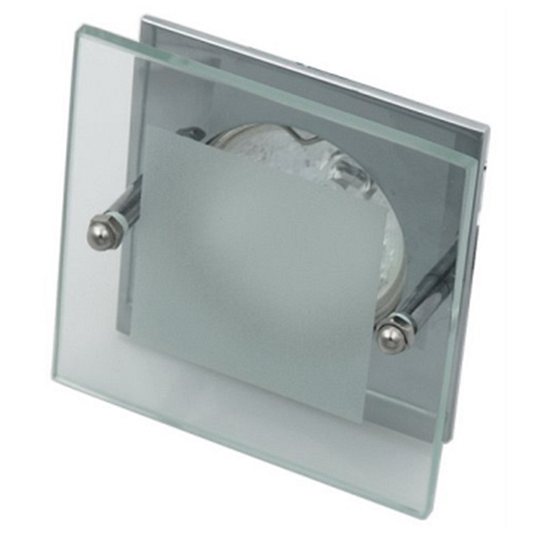 Sz-04 Ch Mr16 Chrom Opr.kwadrat Stała Szkło Candellux