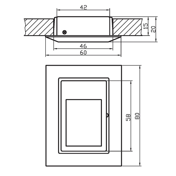 Oprawa Schodowa Ms-06 Sg G4 Satyna Złoty Candellux