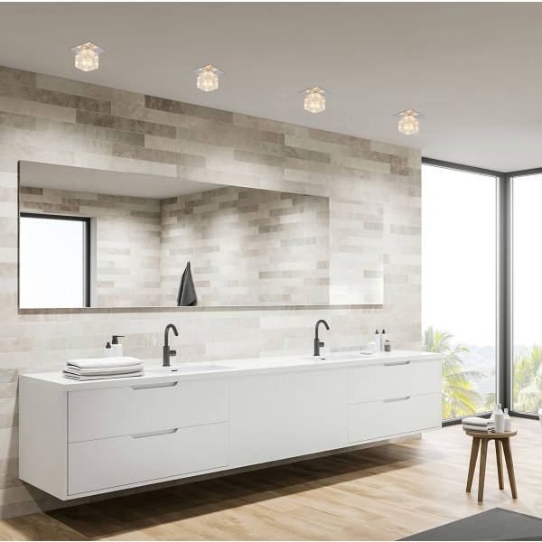 Sk-12 B Fb/Ch G4 Chrom Opr.stała Kryształ 20W G4 Candellux