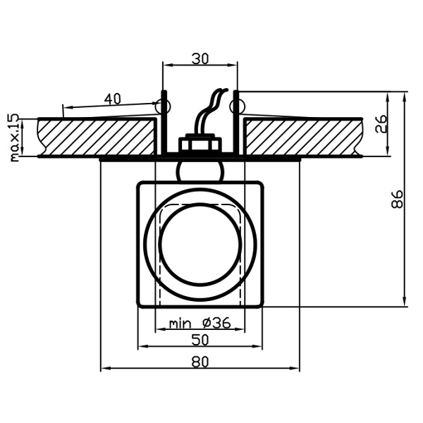 Sk-12 B Fb/Ch G4 Chrom Opr.stała Kryształ 20W G4 Candellux