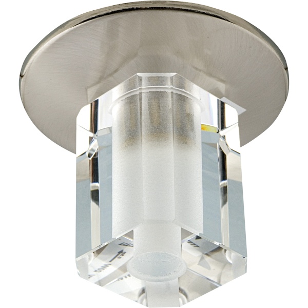 Sk-17 Sn G4 Satyna Nikiel Opr. Strop. Stała Kryształ 20W G4 Candellux