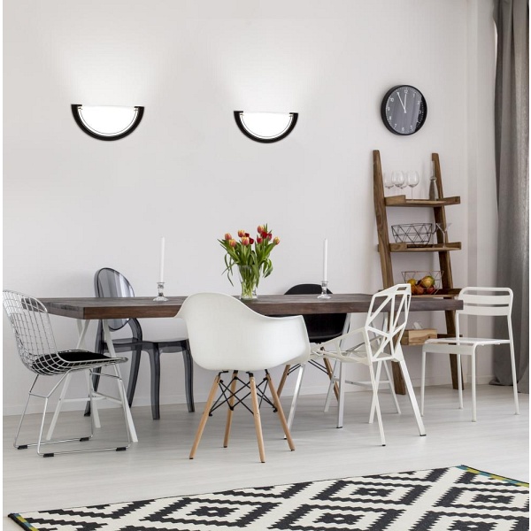 1030 Lampa Sufitowa Plafon 1/2 Drewno Standard 1X60W E27 Wenge Candellux