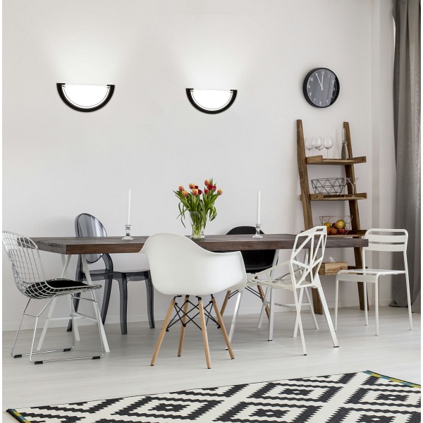 1030 Lampa Sufitowa Plafon 1/2 Drewno Standard 1X60W E27 Wenge Candellux