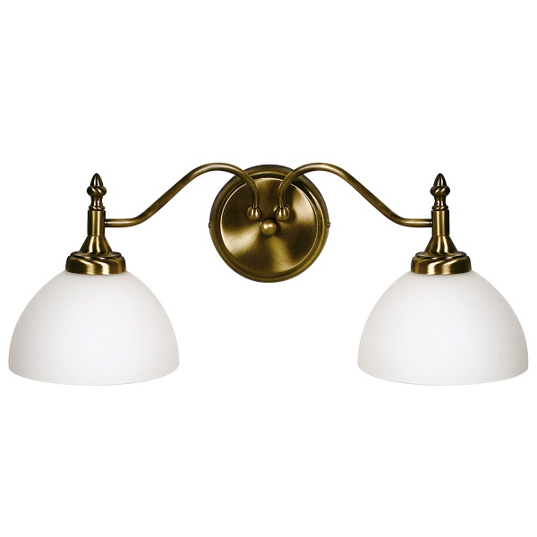 Lampa Maestro - Kinkiet/2 Patyna E27 60W Candellux