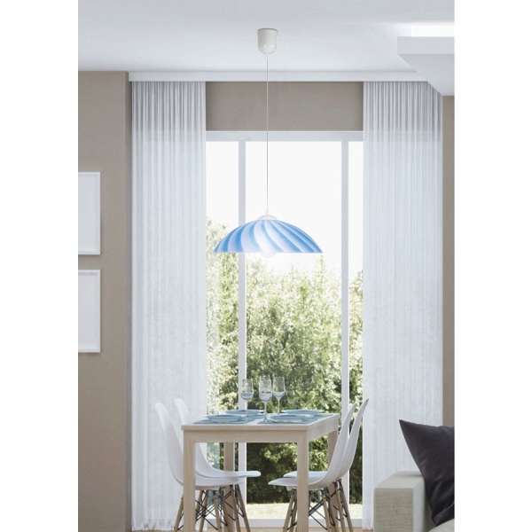 Kamila Lampa Wisząca 1X60W E27 Niebiesk Candellux