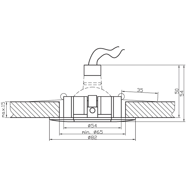 So-04 Pg/S Mr16 Perłowe Złoto/Srebro Oprawa Stała Candellux