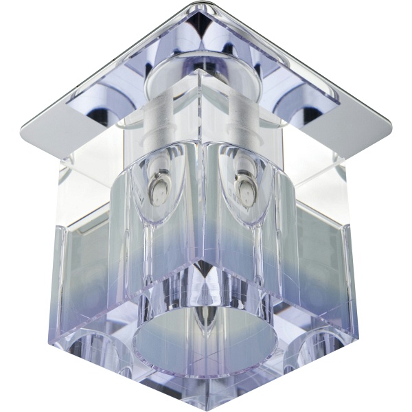 Sk-19 Ch/Pu G4 Chrom Opr. Strop. Stała Kryształ 20W G4 Fiolet Candellux