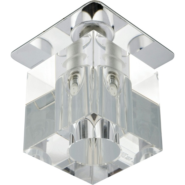 Sk-18 Ch/Wh G4 Chrom Opr. Strop. Stała Kryształ 20W G4 Transparentna Candellux