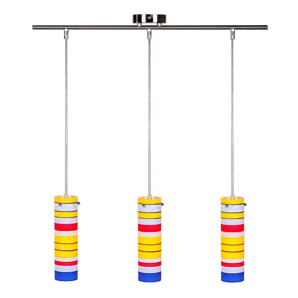 Fresco Zwis Potrójny Nikiel Mat 3Xg9/40W 230V Candellux