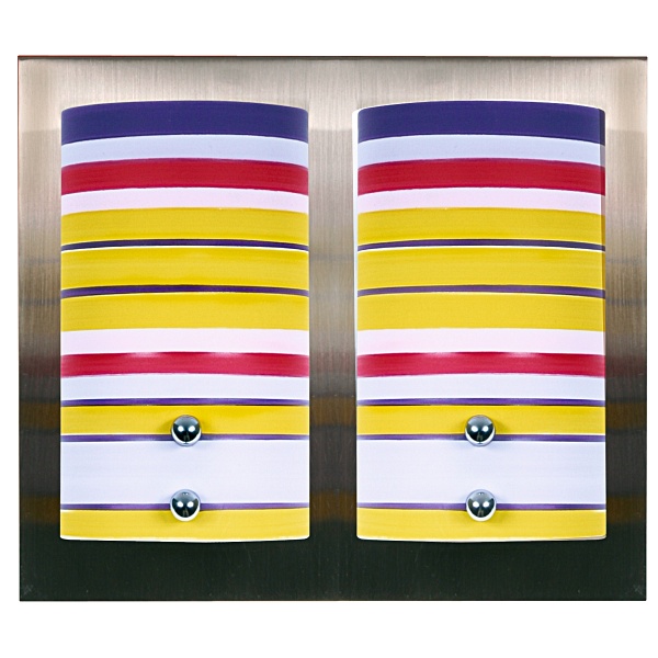 Fresco Kinkiet Podwójny Nikiel Mat 2Xg9/40W 230V Candellux