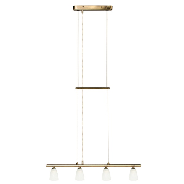 Parma Zwis 4*40W G9 Złoto Patyna Candellux