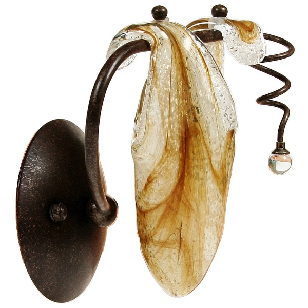 Lampa L&H Magma Kinkiet 1X40W G9 Patyna Candellux