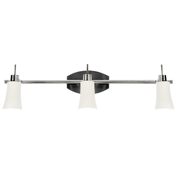 Kroton Listwa 3X40W G9 Nikiel Mat/Biały Candellux