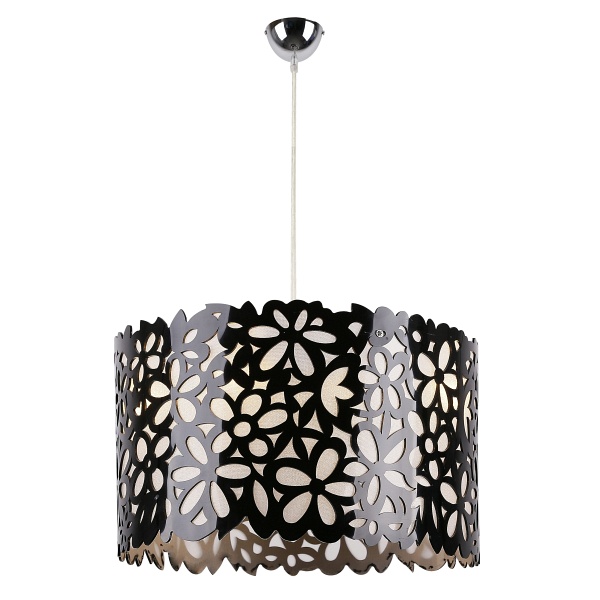 Simona 2 Lampa Wisząca 40X120 3X40W E14 Czarny Candellux