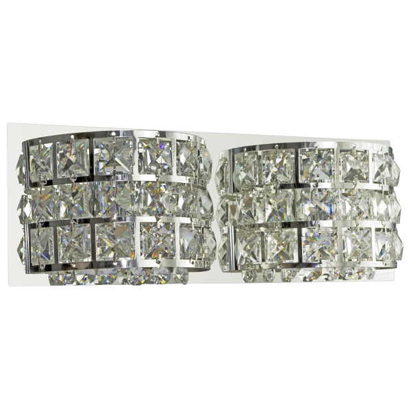 Saturn Lampa Kinkiet 12X30 2X40W G9 Chrom Candellux