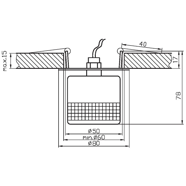 Sk-29 Ch G4 Chrom Opr. Strop. Stała Kryształ 20W G4 Kostka2 Candellux