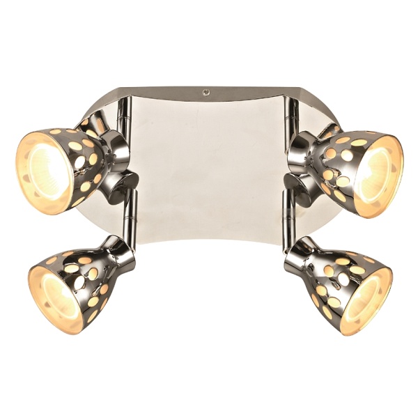 Parada Plafon 4X50W Gu10 Chrom Candellux