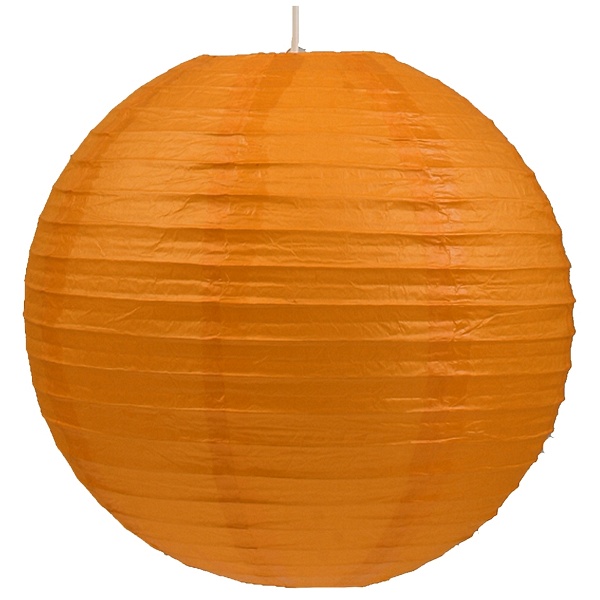 Abażur Papierowy-Kokon Kula Papierowa 50 Pomarańcz Candellux