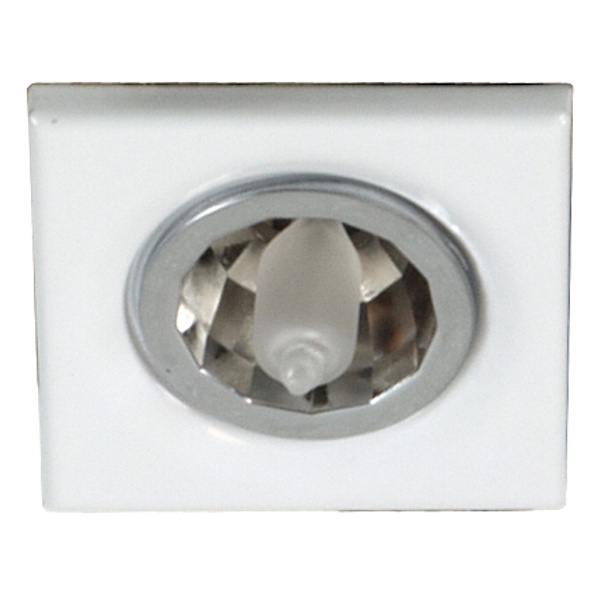 Oprawa Punktowa Kwadrat Po-05 Wh G4 Biały Candellux