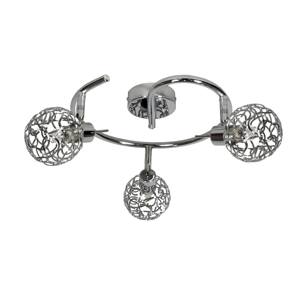 Lampa Puzzle Spirala 3X40W G9 Chrom Candellux